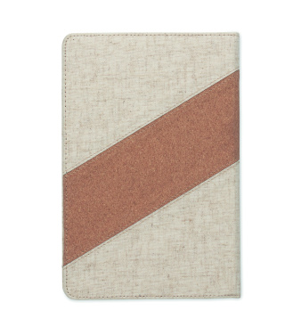 Logo trade corporate gifts image of: A5 notebook with 15W charger