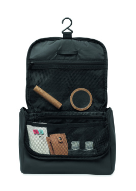 Logo trade advertising products image of: Cosmetic hanging bag in PU