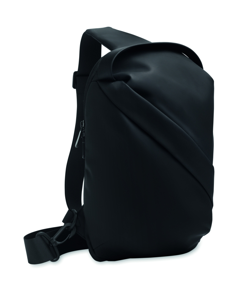 Logo trade business gifts image of: Cross chest bag in soft PU