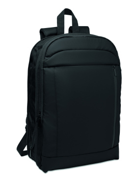 Logo trade corporate gifts picture of: Expandable 600D RPET backpack