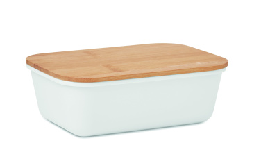 Logo trade business gift photo of: Lunch box with bamboo lid