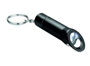 Logo trade promotional items picture of: Metal torch key ring Ylivieska