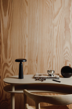 Logo trade promotional products image of: VINGA Avery RCS table lamp