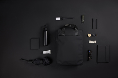 Logo trade promotional giveaways picture of: VINGA Baltimore RCS tote backpack