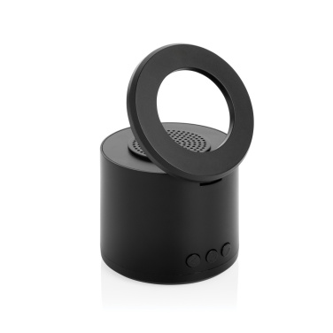 Logo trade corporate gifts picture of: Magpulse RCS recycled plastic 3W speaker w/magnetic holder