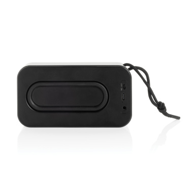 Logotrade promotional item picture of: Swiss Peak RCS recycled aluminium 10W bass speaker