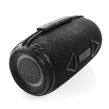 Logo trade corporate gift photo of: Prisma RCS recycled plastic IPX 4 waterpoof 16W speaker