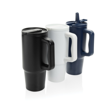 Logotrade promotional product picture of: Embrace Leakproof RCS recycled stainless steel tumbler 900ml