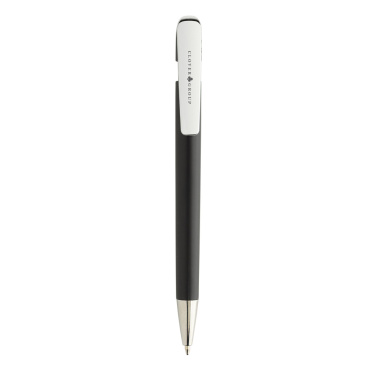 Logo trade promotional gifts image of: Glide GRS certified R-ABS Metal Clip Pen