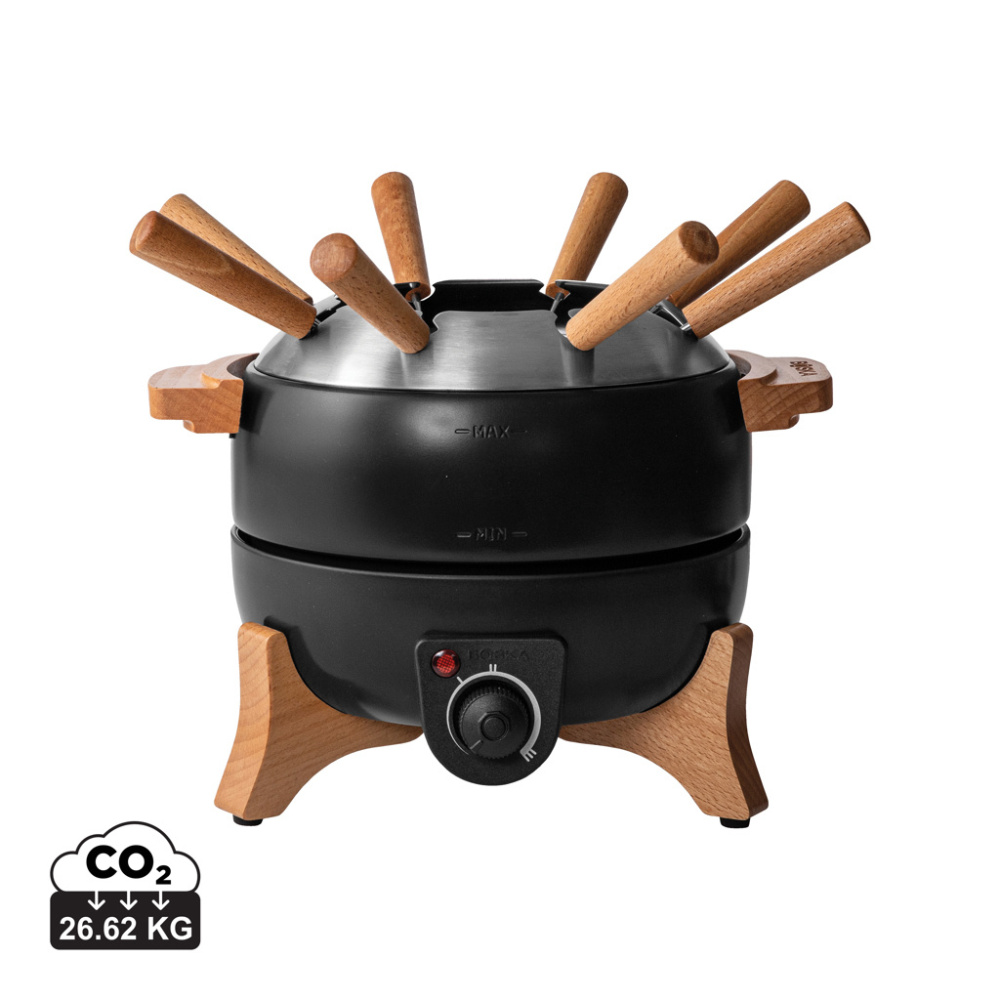 Logotrade promotional giveaway picture of: BOSKA Electric Party Fondue Set - 2.3L (EU Type F)