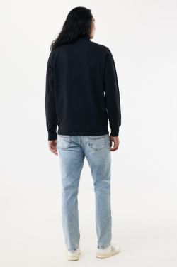 Logotrade promotional giveaways photo of: IQONIQ Elgon recycled cotton quarter zip sweater