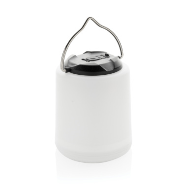 Logotrade promotional merchandise image of: Limio RCS recycled plastic portable re-chargeable table lamp