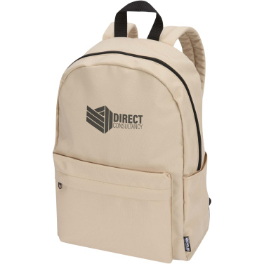 Logo trade promotional item photo of: Byron 14" GRS recycled city laptop backpack 16L