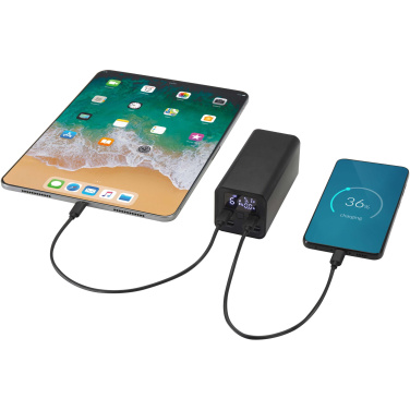 Logotrade promotional products photo of: Acamar 20.000 mAh 70W recycled aluminium laptop power bank