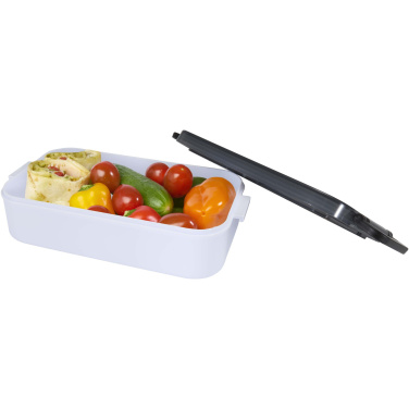 Logo trade promotional merchandise photo of: Snappy lunch box and cutlery set