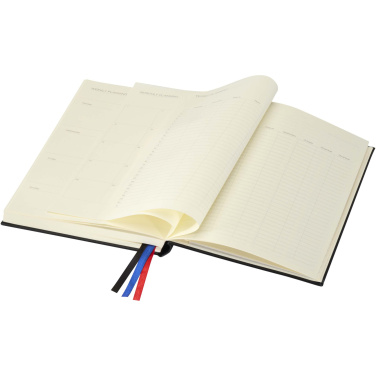 Logo trade promotional merchandise photo of: Alder A5 hard cover notebook