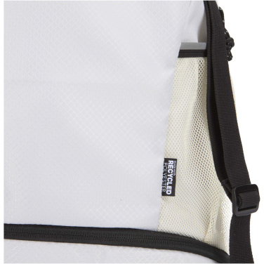 Logo trade promotional merchandise picture of: Nomad GRS recycled sports drawstring bag with bottom compartment 18L