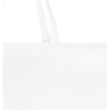 Logo trade promotional merchandise picture of: EcoSeal GRS recycled nonwoven gusset tote bag 12L