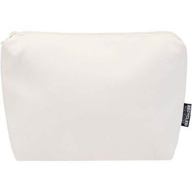 Logo trade promotional item photo of: Trip Aware™ recycled travel toiletry pouch 2L
