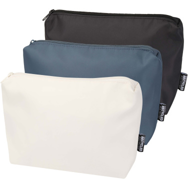 Logo trade promotional item photo of: Trip Aware™ recycled travel toiletry pouch 2L
