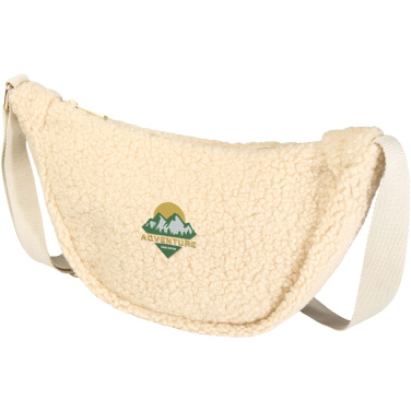 Logo trade promotional merchandise picture of: Bear GRS recycled sherpa crossbody bag 3L