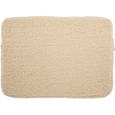 Logotrade promotional merchandise picture of: Bear 13" GRS recycled sherpa laptop sleeve 2L