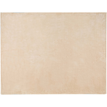 Logotrade promotional gift picture of: Ashen GRS recycled sherpa blanket