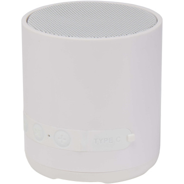 Logo trade promotional giveaways picture of: Hunor 3W recycled plastic wireless speaker