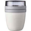 Mepal Ellipse Mini lunch pot, White