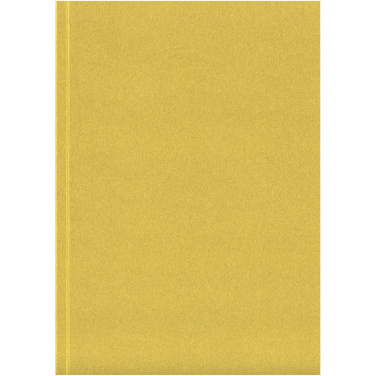 Logo trade promotional items picture of: Novella Austen A5 metallic soft cover notebook - 100 sheets