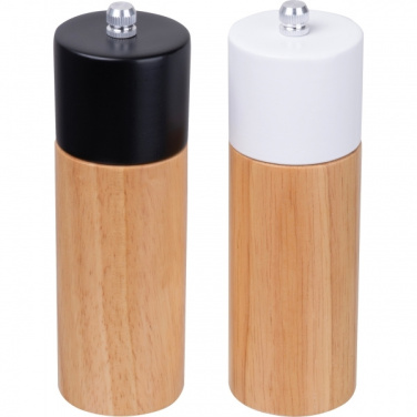 Logo trade promotional products picture of: Salt & pepper mill set DAKAR