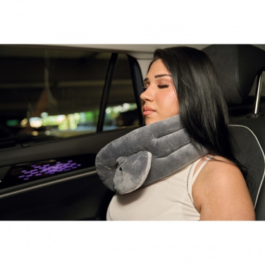 Logo trade business gift photo of: Neck pillow BOULDER