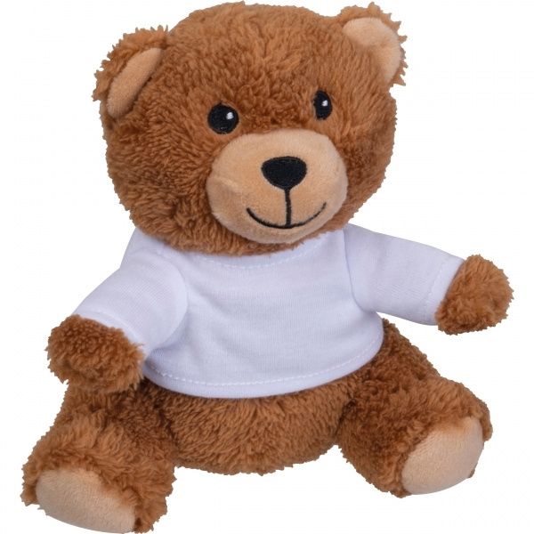 Logotrade promotional giveaway image of: Plush teddy bear HELSINKI
