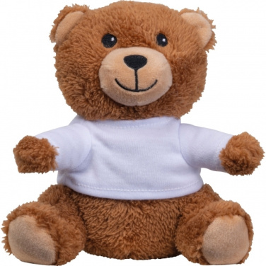 Logo trade promotional product photo of: Plush teddy bear HELSINKI