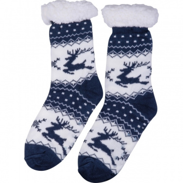 Logo trade promotional giveaway photo of: Christmas socks NATAL