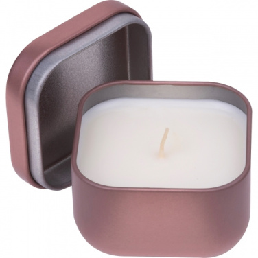 Logotrade advertising product picture of: Candle in tin PRAGUE