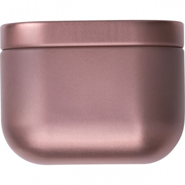 Logotrade promotional item picture of: Candle in tin PRAGUE
