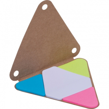Logo trade corporate gifts image of: Sticky Note Booklet BOSTON