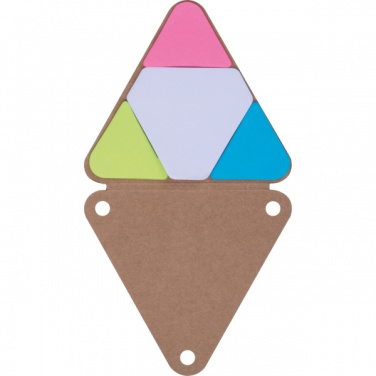 Logo trade promotional merchandise picture of: Sticky Note Booklet BOSTON