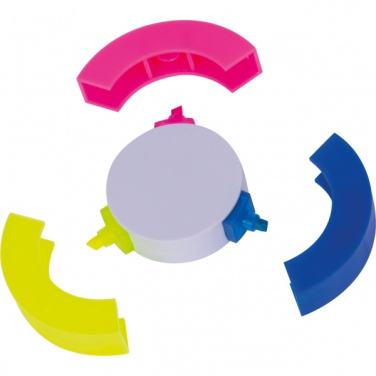 Logo trade corporate gifts picture of: 3-in-1 Highlighter ANDORRA