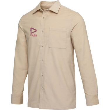 Logo trade promotional merchandise picture of: Alum corduroy unisex shirt