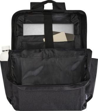 Logotrade promotional giveaway picture of: Libra 15” GRS recycled laptop backpack 15L