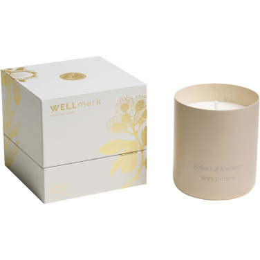 Logo trade promotional gifts image of: Wellmark scented candle