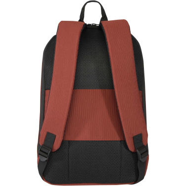 Logo trade promotional giveaways picture of: Luma 15" GRS recycled anti-theft laptop backpack 10L