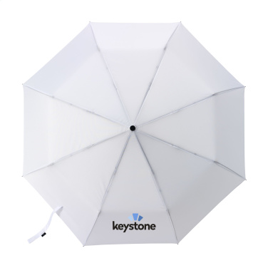 Logotrade promotional merchandise image of: Michigan foldable RCS RPET umbrella 21 inch