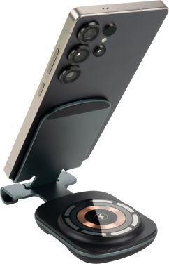 Logo trade promotional giveaway photo of: Phone holder with wireless charger