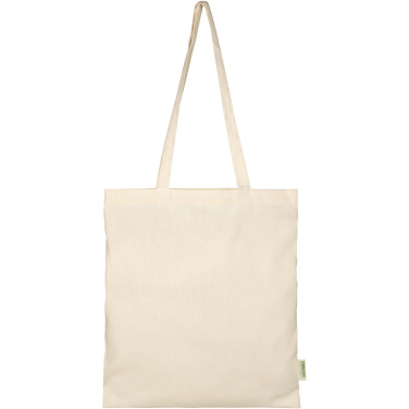Logo trade promotional product photo of: Odisha 100 g/m² OCS organic tote bag 7L
