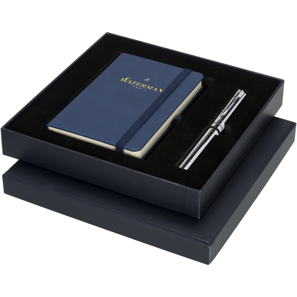 Logotrade promotional product picture of: Waterman gift box with A6 notebook