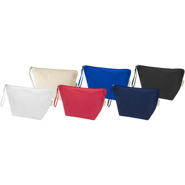 Logotrade corporate gift picture of: Odisha 180 g/m² OCS organic large accessory pouch 3L