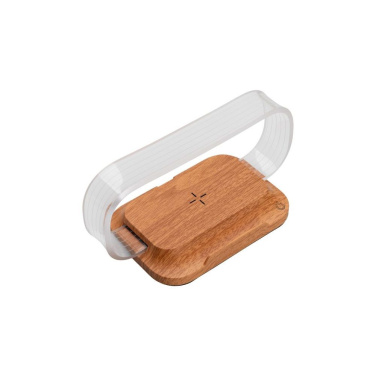 Logo trade business gift photo of: Phone stand with wireless charger JEROME Pierre Cardin